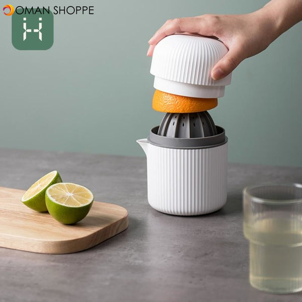 Portable Manual Juicer Cup Fruit Blender Convenient Lemon Squeezer Bidirectional Orange Watermelon Press Juice Kitchen Tools