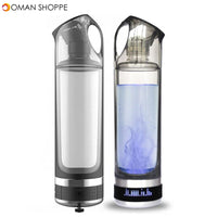 Portable USB Rechargable Hydrogens Rich Water Ionizer Maker Bottle Cup H2 USB Cable