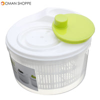 Portable Vegetable Spin Dryer Dehydrator Household Drainer Salad Spinner for Kitchen Drying Tool