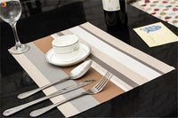 PVC Dining Table Mat Placement Waterproof Placemats Coaster Heat Insulation Dish Bowl Cup Place Mat Pad Kitchen Tools