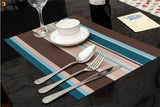 PVC Dining Table Mat Placement Waterproof Placemats Coaster Heat Insulation Dish Bowl Cup Place Mat Pad Kitchen Tools