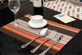 PVC Dining Table Mat Placement Waterproof Placemats Coaster Heat Insulation Dish Bowl Cup Place Mat Pad Kitchen Tools