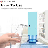 Rechargeable Automatic Electric Water Pump Dispenser Gallon Drink Bottle Switch