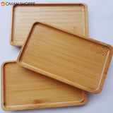 Rectangle Bamboo Scald Proof Tea Cup Holder Coaster Kungfu Tea Accessaries