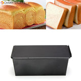 Rectangle Non-stick Toast Box Kitchen Pastry Bread Baking Pan Bakeware