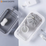 Retractable Storage Rack Drying Vegetable Drain Basket Dish Sink Basin Drain for Kitchen Tool