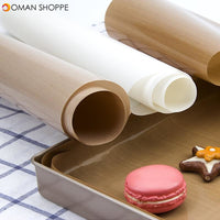 Reusable Baking Mat High Temperature Resistant Teflon Sheet BBQ Oilpaper Pad Non-stick Microwave Grill Baking Mat