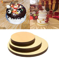 Round Mousse Cake Boards Cake Boards Set of 18 Cake circle bases - 6 8 10 inches-6 of each