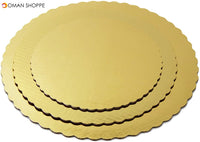 Round Tier Cake Boards Combo-8 10 12 Inches-30 Pieces