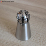 Russian Piping Nozzles Ball Shaped Stainless Steel Pastry Tool Cream Pastry Icing Tips Cup Cake Cupcake Decoration