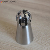 Russian Piping Nozzles Ball Shaped Stainless Steel Pastry Tool Cream Pastry Icing Tips Cup Cake Cupcake Decoration