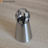 Russian Piping Nozzles Ball Shaped Stainless Steel Pastry Tool Cream Pastry Icing Tips Cup Cake Cupcake Decoration