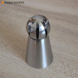 Russian Piping Nozzles Ball Shaped Stainless Steel Pastry Tool Cream Pastry Icing Tips Cup Cake Cupcake Decoration