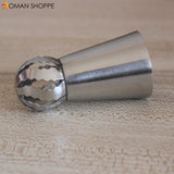 Russian Piping Nozzles Ball Shaped Stainless Steel Pastry Tool Cream Pastry Icing Tips Cup Cake Cupcake Decoration