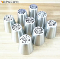 24 designs for choose Russian tulip nozzles tips icing piping cake nozzles decoration tools