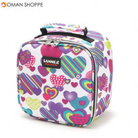 SANNE 5L Lunch Bag Small Capacity Children's Insulation Outdoor Picnic Portable Lunch Bag Insulation Cold Portable Ice Bag