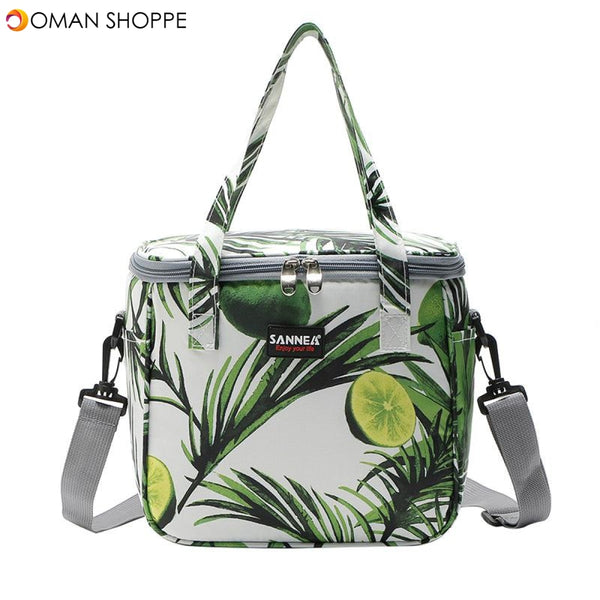 SANNE Oxford Lunch Bag Insulation Bag Cooling bag Outdoor Multifunction Picnic Bag Refrigerated Aluminum Lunch Bag