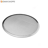 Seamless Aluminum Pizza Screen Commercial Grade Pizza Pan 