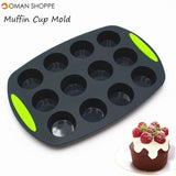 Silicon Cake Mold Grade Baking Pans Round Cake Cupcake Pan Loaf Bread Pan Mini Muffin Pans Cake Decorating Baking Tools