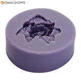  Silicon Fondant Mold 3D Mini Rose Cake Silicone Mlod Decoration Chocolate Fondant Mould Mold