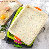 Silicone Baking Tray Bakeware Non-stick Baguette Mold Styles For Baking French-Bread Breadstick and Bread Roll Bakery Tools