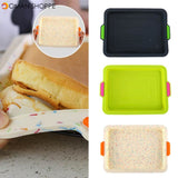 Silicone Baking Tray Bakeware Non-stick Baguette Mold Styles For Baking French-Bread Breadstick and Bread Roll Bakery Tools