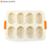 Silicone Baking Tray Bakeware Non-stick Baguette Mold Styles For Baking French-Bread Breadstick and Bread Roll Bakery Tools