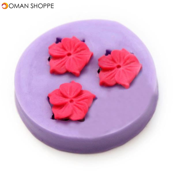 Silicone Cake Flower Mold Flower Fondant Chocolate DIY Soap Mold Baking Cake Decorating Tool