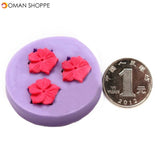 Silicone Cake Flower Mold Flower Fondant Chocolate DIY Soap Mold Baking Cake Decorating Tool