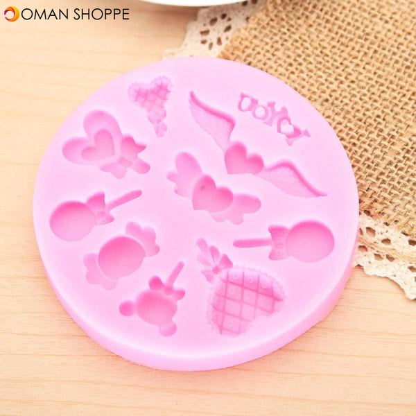 Silicone Chocolate Cake Decorating Mold Candy Lollipop Mold