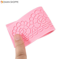 Silicone Lace Mold Chocolate Fandant Cake Decorating Mould