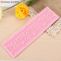 Silicone Lace Mold Chocolate Fandant Cake Decorating Mould