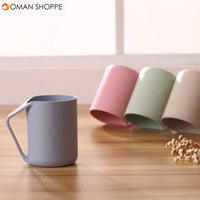 Simple Environmental Protection Wheat Fiber Wash Cup Drink Cup Tumblers for Water Coffee, Tea Milk Juice