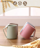 Simple Environmental Protection Wheat Fiber Wash Cup Drink Cup Tumblers for Water Coffee, Tea Milk Juice