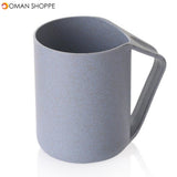 Simple Environmental Protection Wheat Fiber Wash Cup Drink Cup Tumblers for Water Coffee, Tea Milk Juice