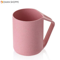 Simple Environmental Protection Wheat Fiber Wash Cup Drink Cup Tumblers for Water Coffee, Tea Milk Juice