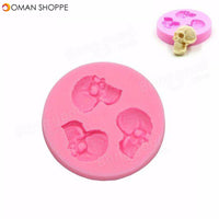 Skull Head Fondant Silicone Mould Skeleton Chocolate Mold Cake Decoration Tool