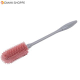 Soft Rubber Cup Brush Non-silicone Brush Multi-function Kitchen Bottle Thermos Glass Cleaning Brush