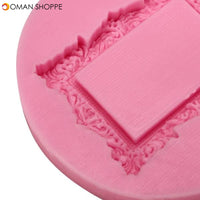 Square Frame Fondant Mold Silicone Mould Cake Decoration Tool Multifunction Baking Accesseries