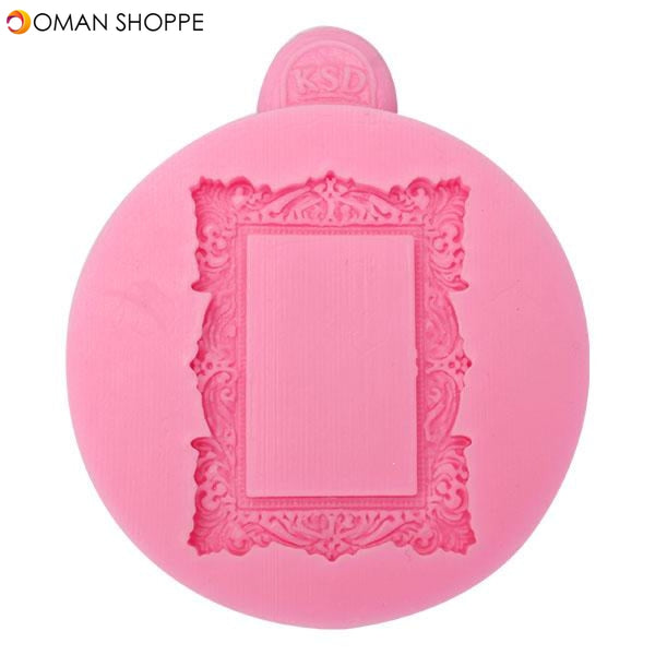 Square Frame Fondant Mold Silicone Mould Cake Decoration Tool Multifunction Baking Accesseries