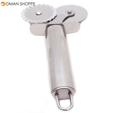 Stainless Steel Dual Wheel Pizza Cutter Slicer Pastry Ravioli Pizza Cutters Noodle Making Tools