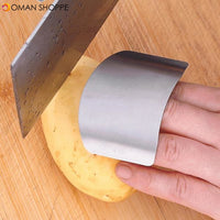 Stainless Steel Finger Guard Safe Protector Chop Helper