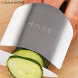 Stainless Steel Finger Guard Safe Protector Chop Helper