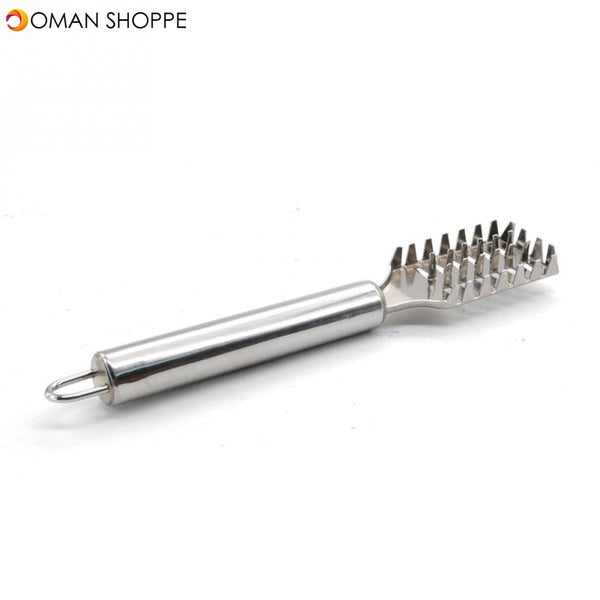 Stainless Steel Fish Scale Remover Cleaner Scale Scraper Peeler Fast Fish Cleaning Knife Fish Shaver Cleaning Tool Brush Scales Scraper Peeler Remover Durable Kitchen Tools