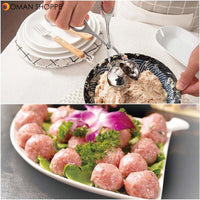 Stainless Steel Meatball Maker Meat Ballers Meatball Clip DIY Fish Meat Rice Ball Maker Meatballs Mold Home Kitchen Cooking Tool