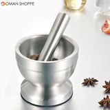 304 Stainless Steel Multi-function Handheld Garlic Pepper Mill Ginder Salt Spice Mill Kitchen Tool