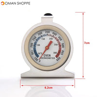 0-400 Degree Stainless Steel Oven Thermometer Special Food BBQ Measuring Thermometers Baking Tools Kitchen Accessories