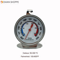 0-400 Degree Stainless Steel Oven Thermometer Special Food BBQ Measuring Thermometers Baking Tools Kitchen Accessories