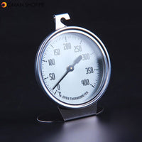 0-400 Degree Stainless Steel Oven Thermometer Special Food BBQ Measuring Thermometers Baking Tools Kitchen Accessories