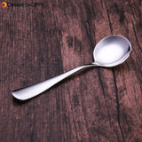 Stainless Steel Round Spoon Soup Spoon Table Spoon Cutlery